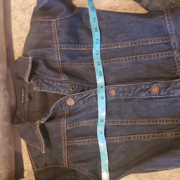 🎉 Vintage EUC Earl Jean P denim coat - fits XXS or XS if closed🎊 - Picture 7 of 11